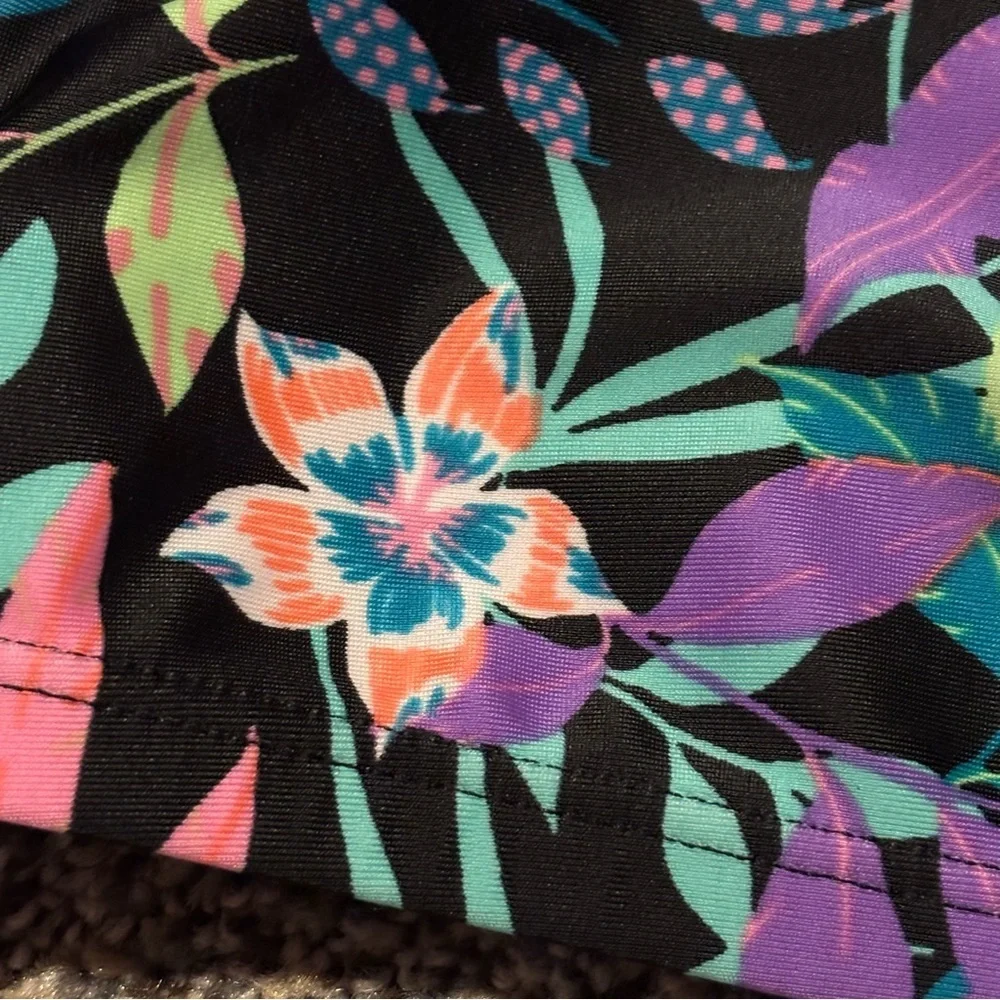 Speedo * Floral Swimwear Top Tankini Youth Girl’s Size 14